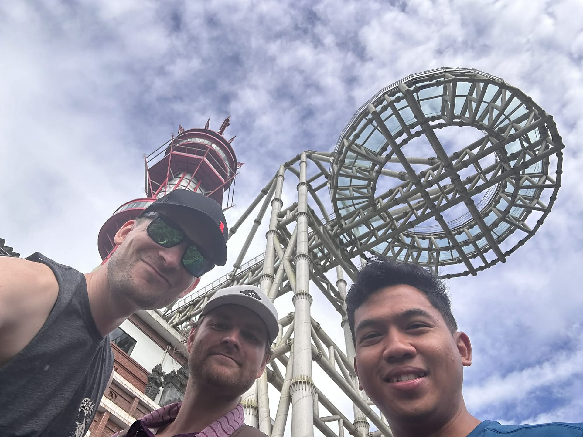 Turyapada Tower na Bali výhledová věž v horách 2
